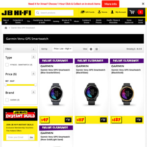 Jb hi fi 2025 garmin fenix 5s