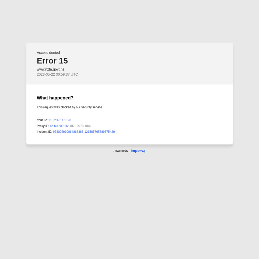 36 Discount on Road User Charges (RUC's, Trucks & Diesel cars) & 0.25