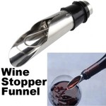 Stainless Steel Dripless Wine Pourer USD $0.38 (AUD $0.52) Delivered @ Newfrog