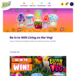 Win 2x Living on the Veg Plush Mushrooms @ Planet Fun