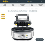 Breville No Mess Waffle Maker $139.98 (RRP $280) + $9 Shipping @ Smiths City