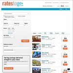 RatesToGo - 20% Off Participating Hotels With Code