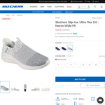 Men's Ultra Flex 3.0 - Nezzo Wide Fit Shoe (Natural Black, US 7, 9, 11, 12, 13) $49.99 (Was $189.99) + $15 Shipping @ Skechers