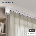 Matter Thread Battery Curtain Motorized Track Kit, 6400mAh  US$140.8+ US$10 Delivery (~NZ$260) @ Zemismart