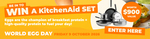 Win a KitchenAid Set Worth $900 from NZ Eggs