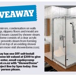 Win a DIY Self-Install Showerdome Kit from The Dominion Post