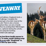 Win 1 of 3 Family Passes to Staglands from The Dominion Post (Wellington)