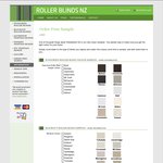 Roller Blinds NZ - Free ($0.00) Colour Sample