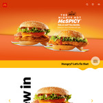 Free - 6 Piece Spicy Chicken Nuggets @ McDonald's App