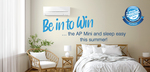 Win an AP Mini Air Conditioner from Mitsubishi