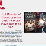 Win 1 of 10 Copies of Trumbo by Bruce Cook + a Double Movie Pass from Hachette