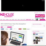 Win a $300 Spongehero House Clean from NZ House & Garden