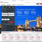 Virgin Australia AKL-SYD and AKL-BNE for $138 One Way or $320 Return
