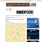 Win 1 of 8 copies of The 52 Week Project from Mindfood