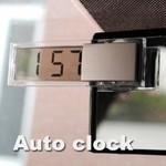 Transparent LCD Clock & Suction Cap US $0.70 (AUD $0.96) Delivered @ Newfrog