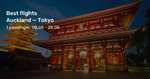 Jetstar: Auckland to Tokyo, Japan from $1030 Return [July to Sep] @ Beat That Flight