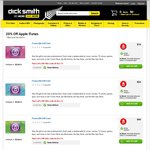 Dick Smith - 20% off iTunes Cards