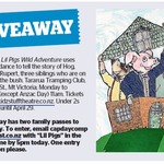 Win 1 of 2 Family Passes to The Three Lil Pigs Wild Adventure from The Dominion Post (Wellington)