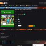 Minecraft Xbox One Digital Code US $16.99 (~NZ $25) @ NoKeys