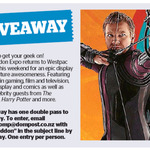 Win a Double Pass to The Armageddon Expo from The Dominion Post (Wellington)