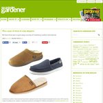 Win 1 of 3 Pairs of Canterbury Leather Slippers from NZ Gardener