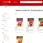 Continental Cup-A-Soup Range for $1 @ TWH App (Requires Free MarketClub Membership)