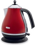 DeLonghi Icona Kettle (Red) $89.99 (Was $199.99) @ Briscoes