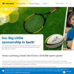 Win 1 of 2 Sports Grants Worth $10,000 Each for Your Local Primary School @ AA Insurance