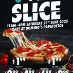 [AKL] Value $2.99, Extra Value $4.99, Traditional $6.99, Gourmet $8.99, Garlic Bread or 1.5L Drink $1.99 @ Domino's Papatoetoe