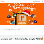 Christmas Unwrapped 12 Days of Offers (Boost + Spend) @ Everyday Rewards App