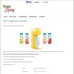 Win a SodaStream Prize Pack (Valued at $180) from Rural Living