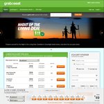 Grabaseat - Night of the Living Deal ($19 O/W Domestic Flights)
