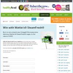 Win an Omega Microwave Plus Delicious Wattie’s SteamFresh Veges (Worht $455) from Healthy Food