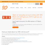 Free $25 for Joining SBS Bank