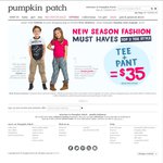 60%-80% off All Sale Items & FREE Delivery @ Pumpkin Patch