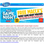 Spend $30 on Hasbro Games and Receive $27 McDonald's ShareBox Voucher @ The Warehouse