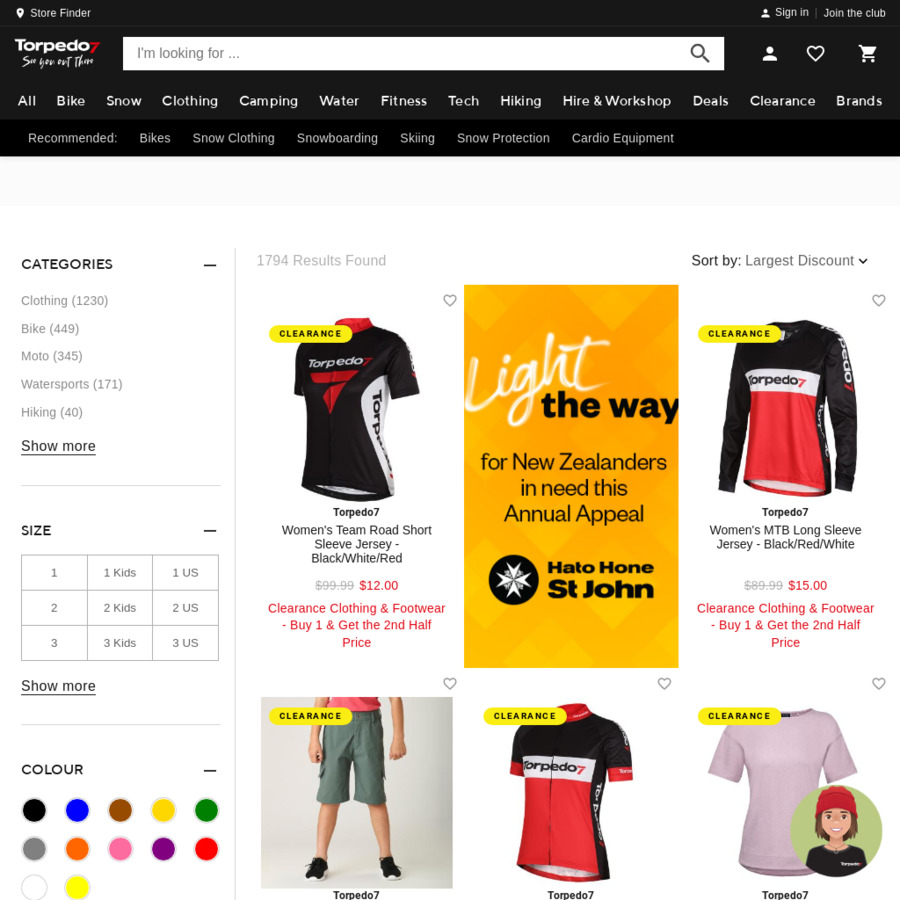 Buy 1 Get 1 Half Price - Clearance Clothing & Footwear (E.g., 2x Kids ...