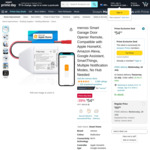 [Prime] Meross Smart Garage Door Opener Remote (Compatible with Apple Homekit) $61.39 Delivered @ Meross Direct via Amazon AU