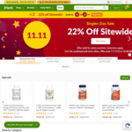 22% off Sitewide + Delivery (Free with $80+ Spend) @ iHerb