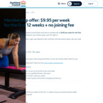 [AKL] $9.95/wk Membership + No Joining Fee for First 12 Weeks (Min. 6-month Term Applies) @ Selected Council Gym/Pool Facilities
