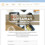 Win 1 of 10 Back to School Prize Packs @ Original Foods Co.