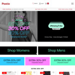 20%, 30%, or 50% off Clearance @ Postie (Online Only)
