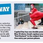 Win a Double Pass to Red Bastard, May 10 from The Dominion Post (Wellington)