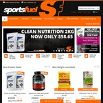 15% off Everything New Years Sale and Free Nationwide Delivery on All Orders @ Sportsfuel.co.nz