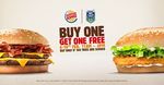 BOGOF BK Chicken or BBQ Bacon Double Cheeseburgers Because 160 Tries Were Scored at The NRL 9s @ Burger King