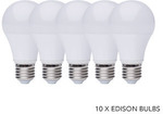 LED Bulbs - 10 Pack for $20 + $4.95 Shipping @ 1-Day.co.nz