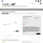 $10 Italian Bathroom Accessories (75% off) @ AstiVita NZ