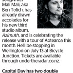 Win 1 of 2 Double Passes to See Mali Mali from The Dominion Post (Wellington)