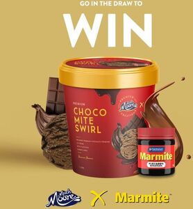 Win a 1 of 1 Much Moore Marmite Ice Cream Tub + More @ Much Moore ...