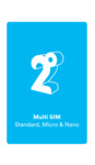 2degrees Multi Sim Card $0.50 @ PAK'n SAVE, Royal Oak